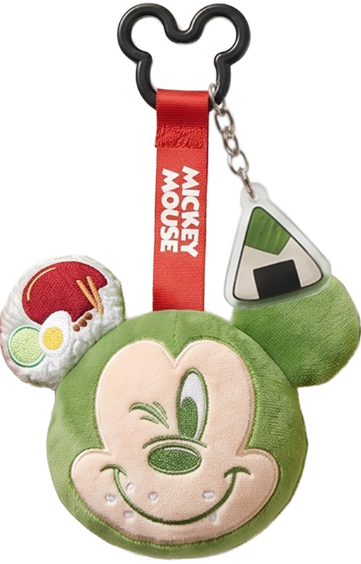 Green Mickey Mouse Nasi Lemak Plushie Tote Bag