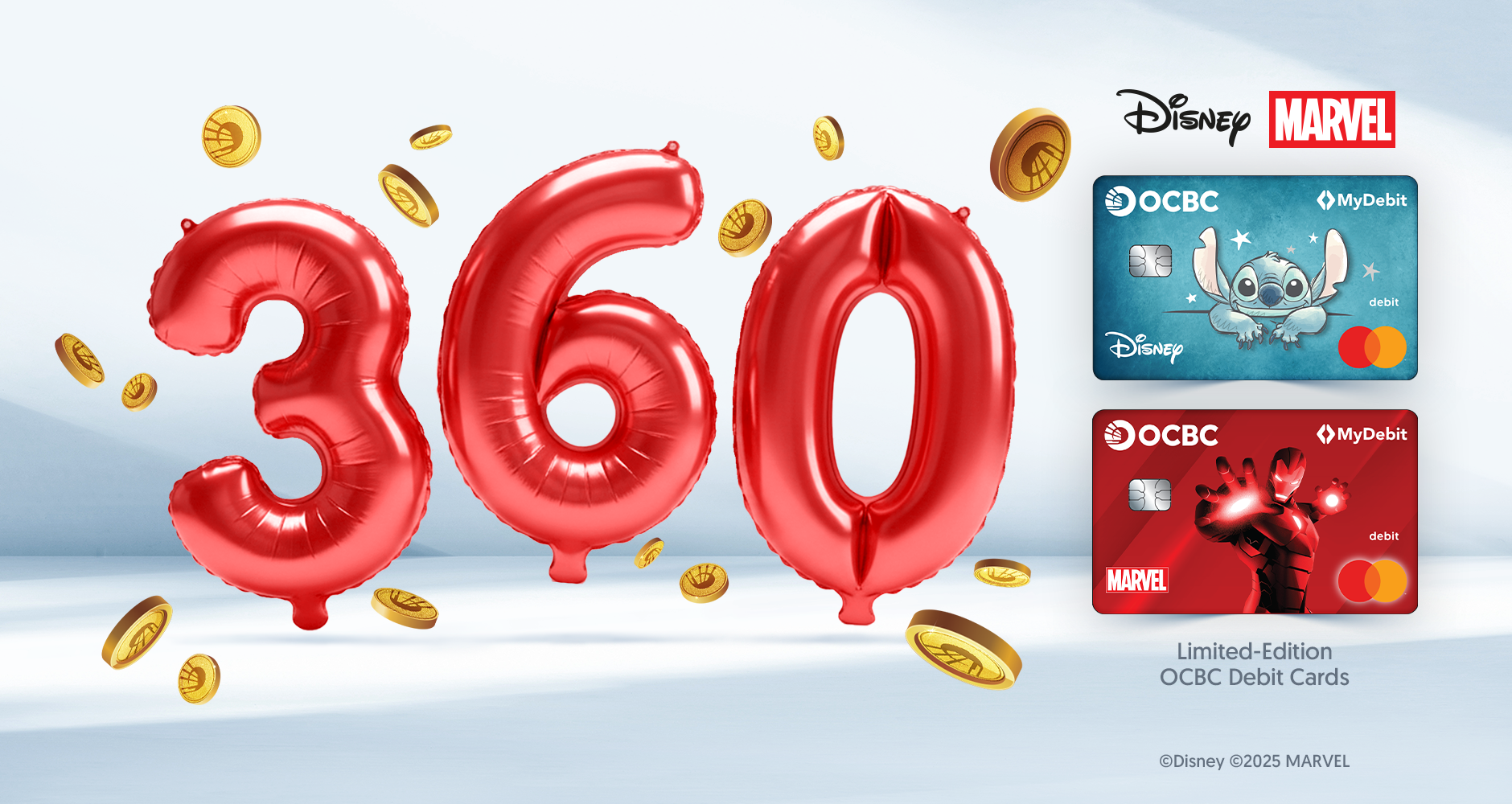 Stand to Win Limited-Edition OCBC Gold Coins when opening an OCBC 360 Account/-i