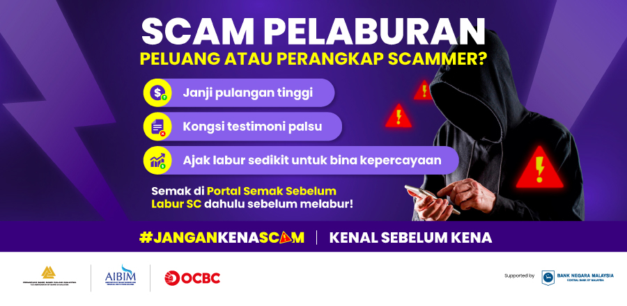 Awas! Skim Pelaburan Palsu Kian Menular di Media Sosial