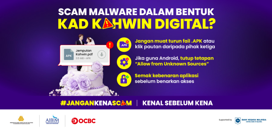 Jemputan Kahwin Pun Boleh Jadi Scam!