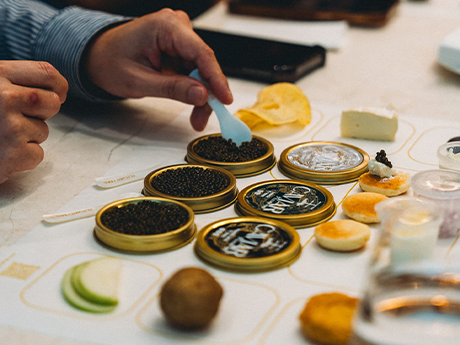 Dive into Luxury: A Gourmet Journey Through Caviar Tastings
