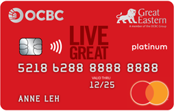 OCBC Great Eastern Platinum Mastercard