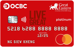 OCBC Great Eastern Platinum Mastercard