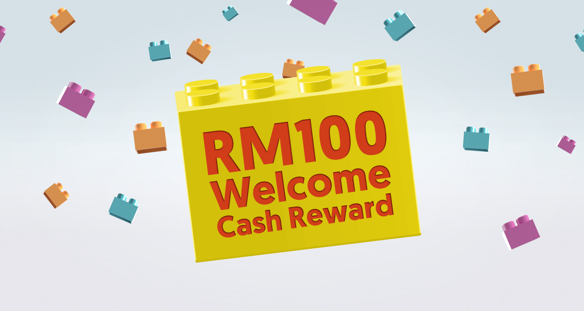 2 easy steps to earn your RM50 Welcome Cash Reward