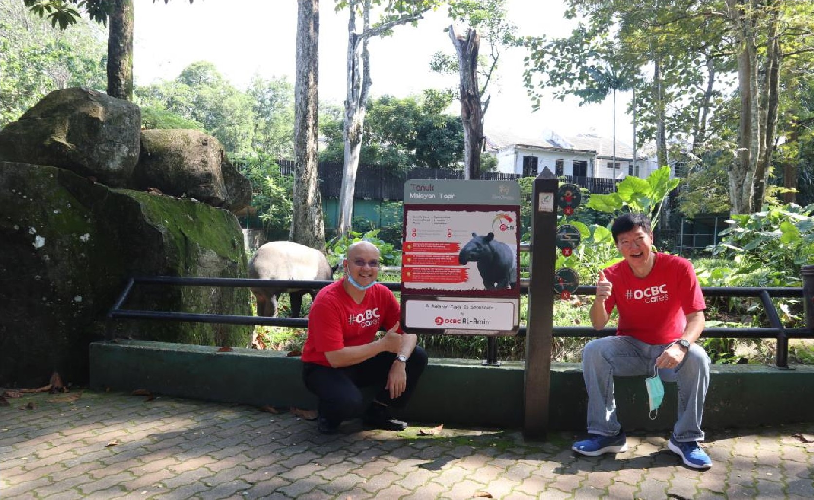Unveiling the sponsorship for tapir conservation efforts at Zoo Negara Malaysia 