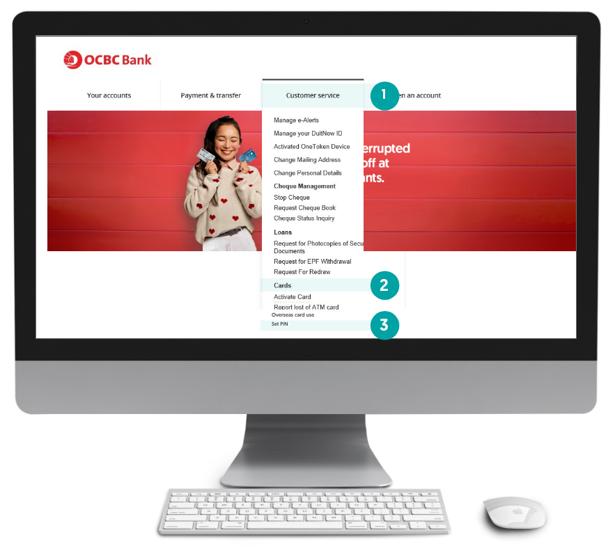Credit Card Activation | OCBC Malaysia