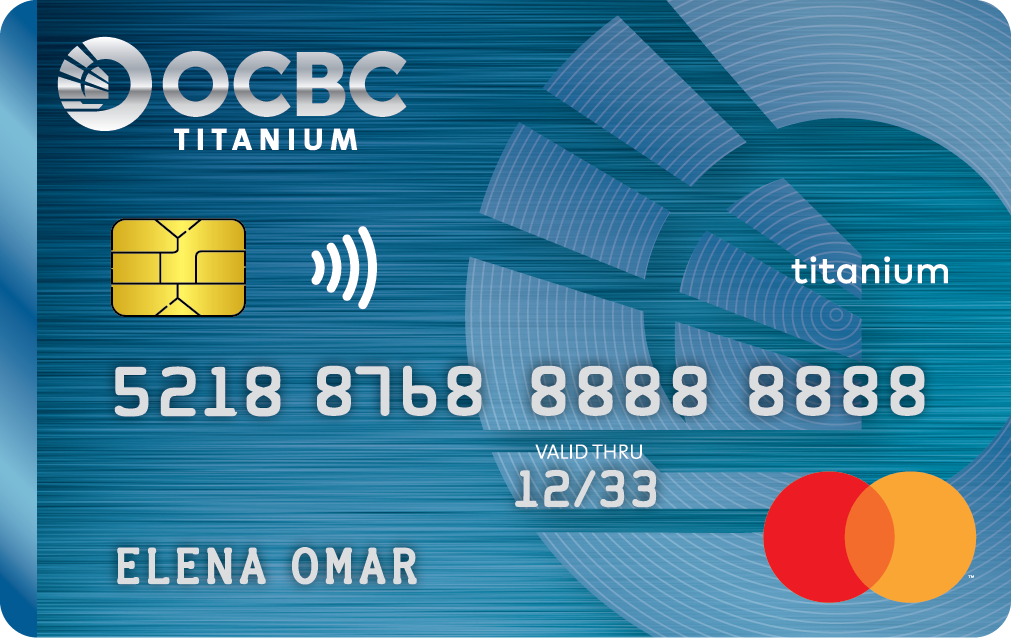 OCBC Titanium Mastercard (Blue)