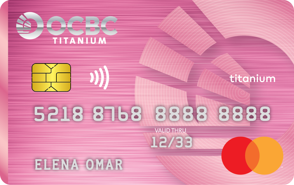 OCBC Titanium Mastercard (Pink)